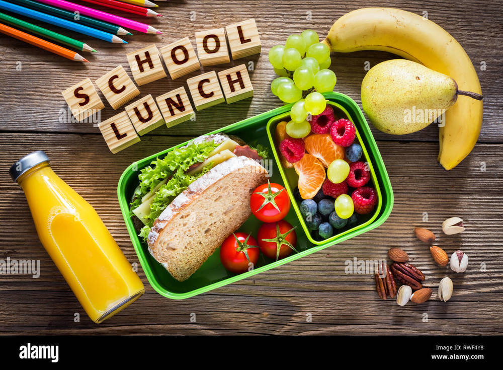 school lunch image